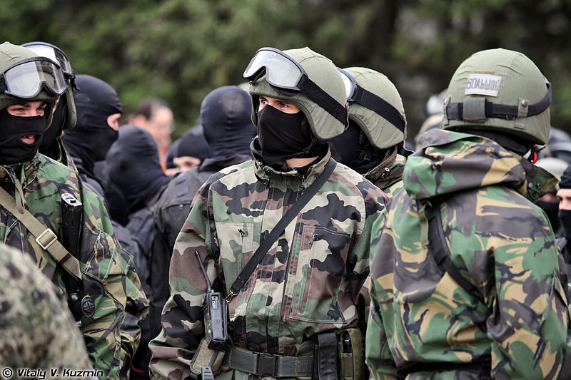 Russian Internal Troops of the Ministry for Internal Affairs.