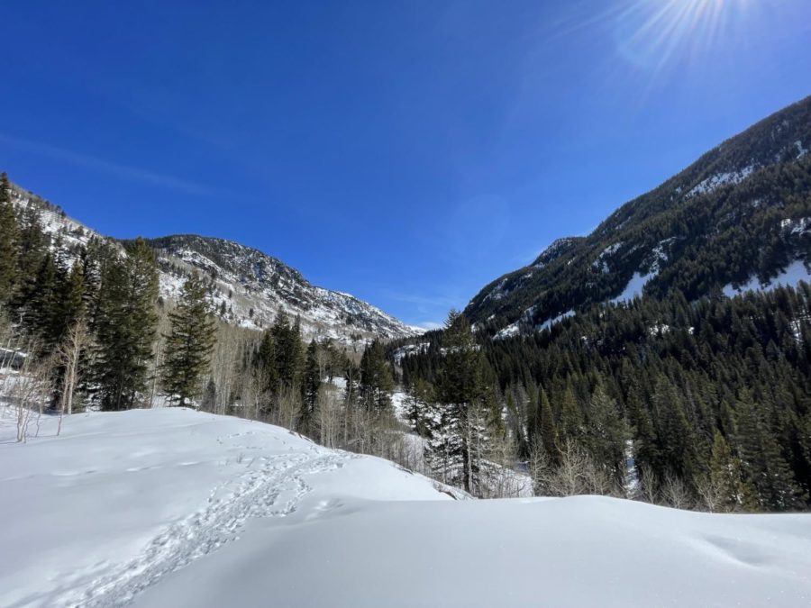 A valley east of Vail.