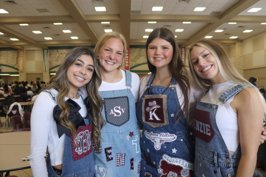 Delanie Badillo (12) Annie Schoditsh (12) Kylie Stubbs (12) and Kenzie Burlesoon (12) 