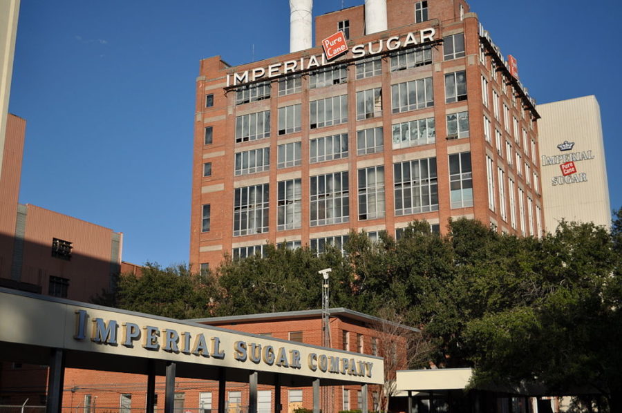 Imperial Sugar as it resides from Highway 6.