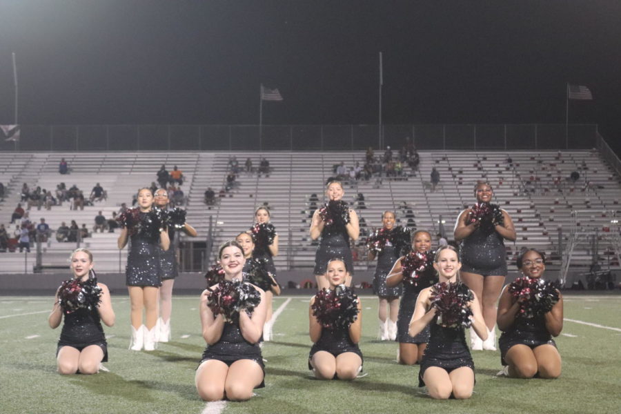 The Belles on the field!