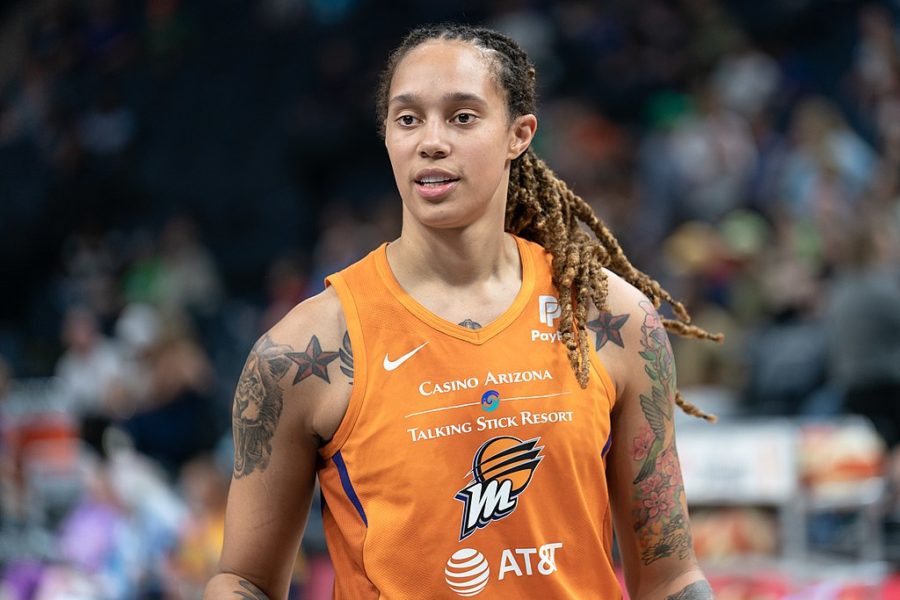 WNBA+play+Brittney+Griner%2C+playing+for+the+Phoenix+Mercury.